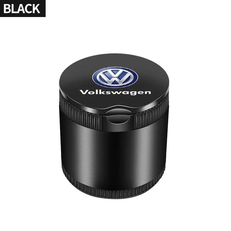 Car For Volkswagen VW Fashion Car Portable Car Ashtray LED Light Version For Volkswagen Tharu R Polo T5 GTI Tiguan Passat R-Lin