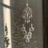1pcs Tree of Life Crystal Suncatcher Pendant Alloy Glass Wind Chime for Car Window Garden Decor Spiritual Gift Hanging Ornament