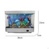 Aquarium Lamp Artificial Tropical Landscape Halloween Night Light for Party Home