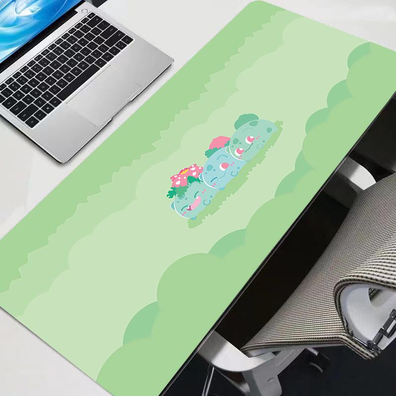 Large Mouse pad pc speed For esports Pokemon Pikachu players x Laptop Computer Keyboard desk Mat xxl mousepad