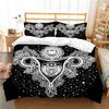 Geometric Shape Quilt Cover Pillowcase Two Three Piece Set 3D Digital Printing Polyester