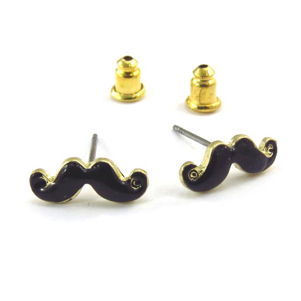 Les Trésors De Lily [K0958] — Черные дизайнерские локоны «усы»