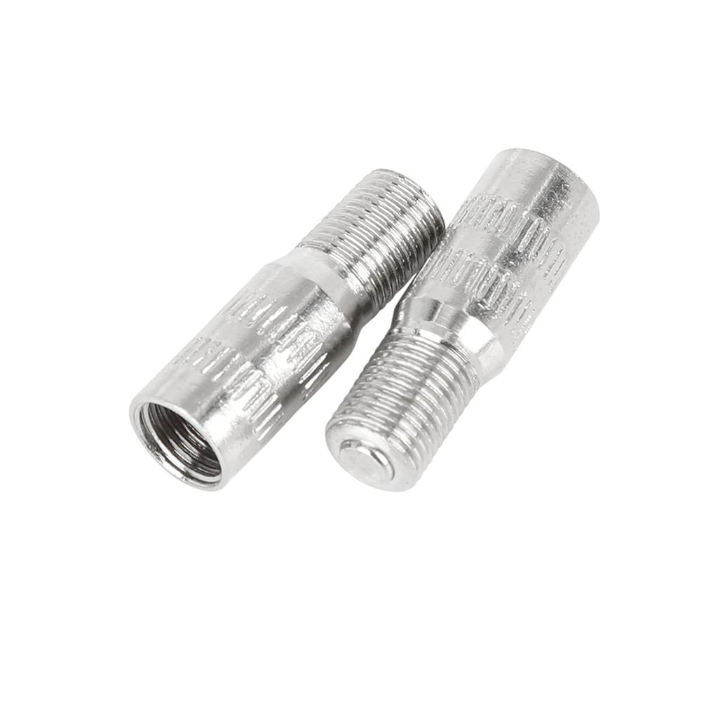 uxcell Удлинитель штока клапана Удлинитель штока клапана Адаптер удлинителя штока автомобиля хром 4 шт 25 мм