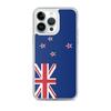 Coque iPhone - Nouvelle-Zélande - Drapeau - Souple - Multicolore - Verticale