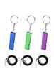 Whistle Disaster Prevention Relief Loud Emergency Whistle with Neck Strap Outdoor School Gym Camping Hiking Survival Coach Referee Purple [Marcea]