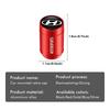 Aluminium Car Wheel Tire Valve Air Caps Stem  Dustproof For Hyundai Creta SantaFe Kona Genesis Equus Coupe Azera ioniq DD5