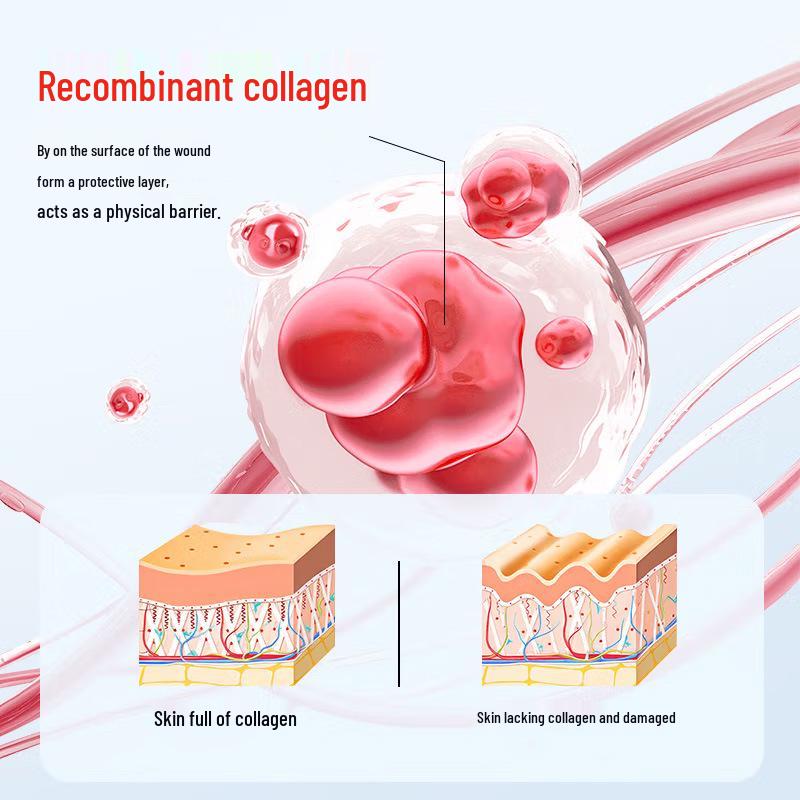Recombinant Collagen Ointment - Moisturizing Gel for Skin and Wound Care