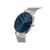 Классические сетчатые наручные часы Daniel Wellington 40 мм Кожаные деловые часы Серебристо-синие Коричневые Подарок для мужчин