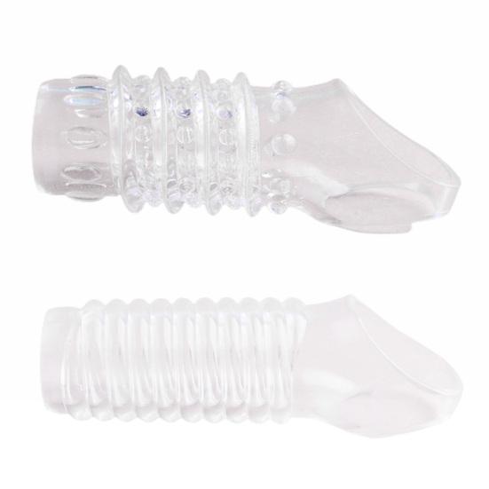 Functional Comfortable Lengthened Compact Penis Corrector Lock Ring for Fun Foreskin