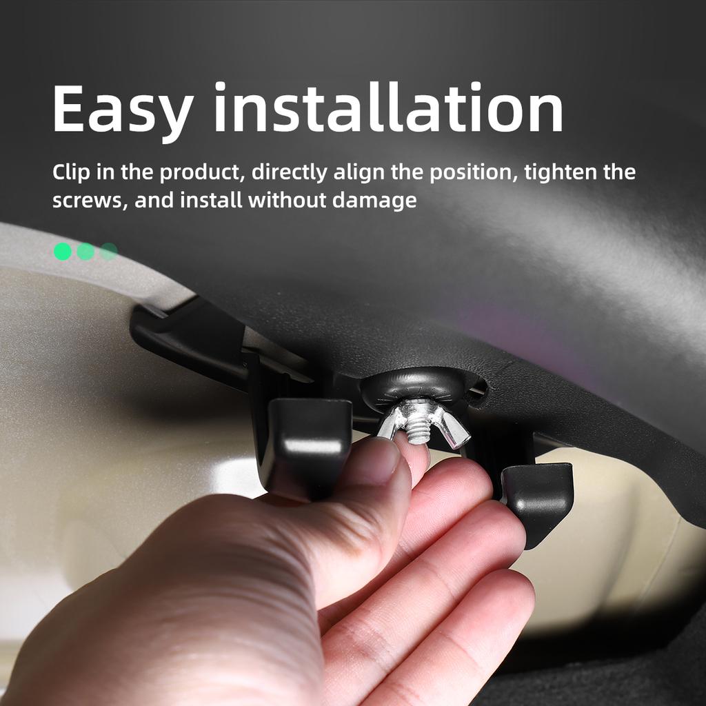 LUCKEASY For Tesla Model 3 Y Interior Modification Functional Accessories Model3 2023 Car Trunk Luggage Convenient Hook