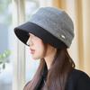 Новый плиссированный берет, повседневный и универсальный, подчеркивающий лицо, маленькая клетчатая шляпа для женщин на осень и зиму, ветрозащитная и теплая шляпа газетчика