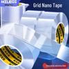 Двусторонняя моющаяся лента Grid Nano: Прозрачный, Без следов, Высокая адгезия, Многоразовый