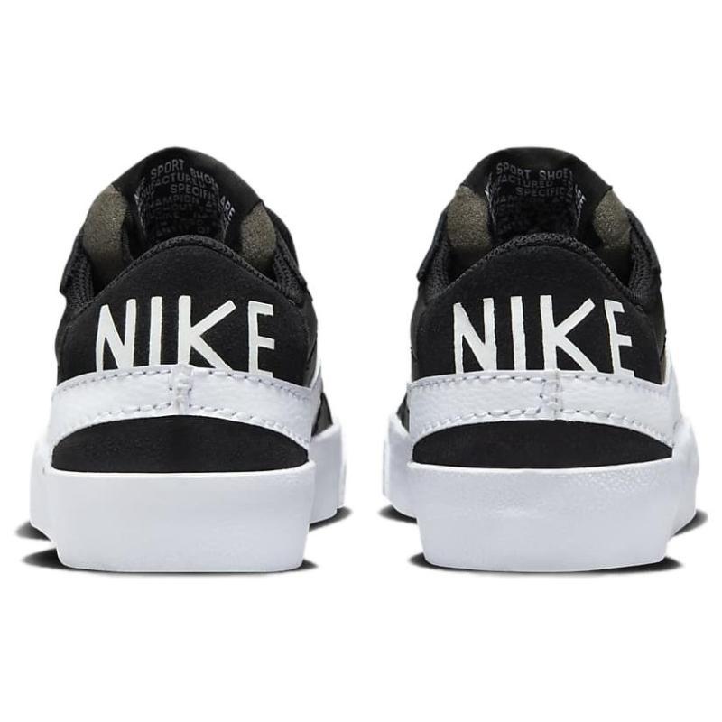Nike Blazer Low 77 Jumbo Black White Women's Sneakers Skateboard Shoes DQ1470-002