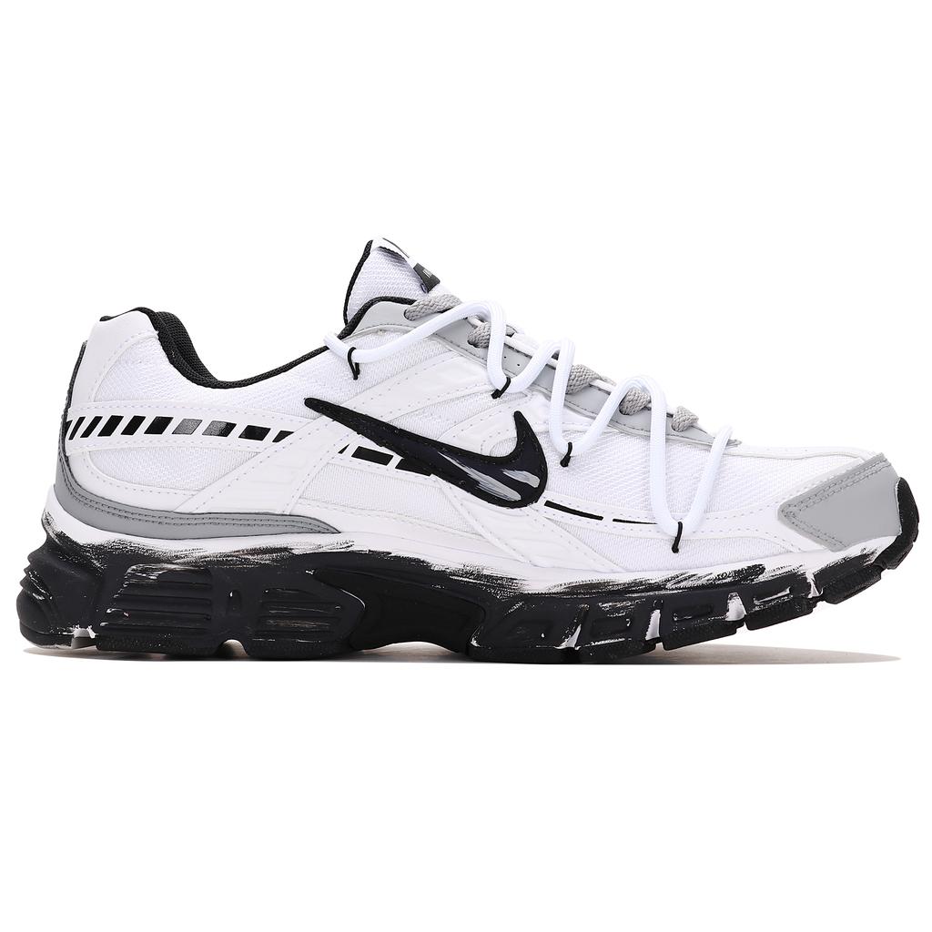 Nike Initiator Cushioning Support Cushioning Support Low top Running Shoes Men's Gray Black 394055-100(Team804-)