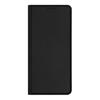 Dux Ducis Skin Pro Wallet Flip Case for Oppo Reno 8 Pro - Black Cover with Card Holder & Stand