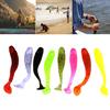 (Projector)10Pcs Lures Soft Bait 5cm Silicone Bait Worms Fishing Lure With Salt Fishing