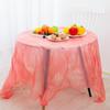 «Водонепроницаемая одноразовая скатерть из искусственного шелка для свадеб и банкетов»