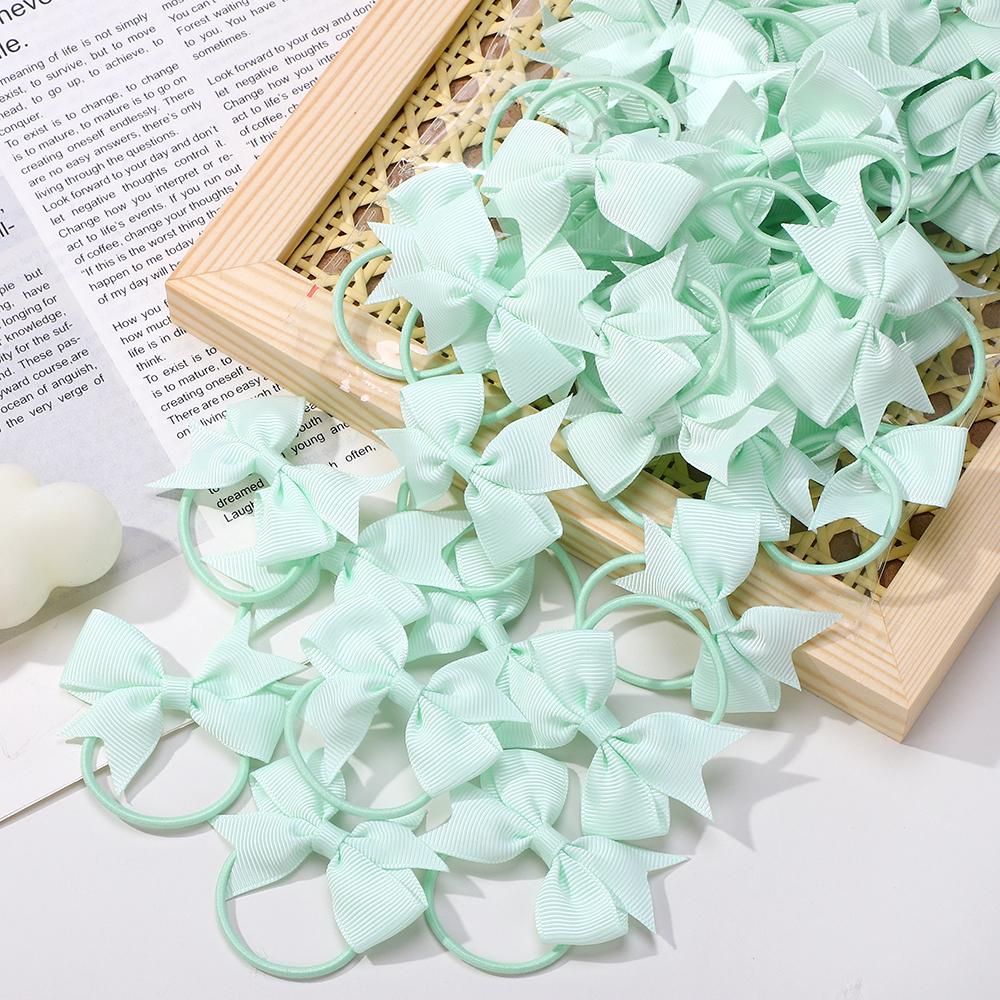 20 шт./лот Банты для волос из ленты для девочек Резинка Детские милые банты для чирлидинга Повязка на голову Бутик Детская повязка на голову головной убор ДЕТСКИЕ БАНТЫ