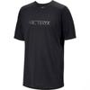 Arcteryx Merino Wool Arcword Logo Ss Blk H00722104