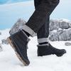 Snow Boots Autumn And Winter Models Outdoor Couple Models Casual Hiking Cotton Shoes Non-slip Waterproof Padded Warm Shoes