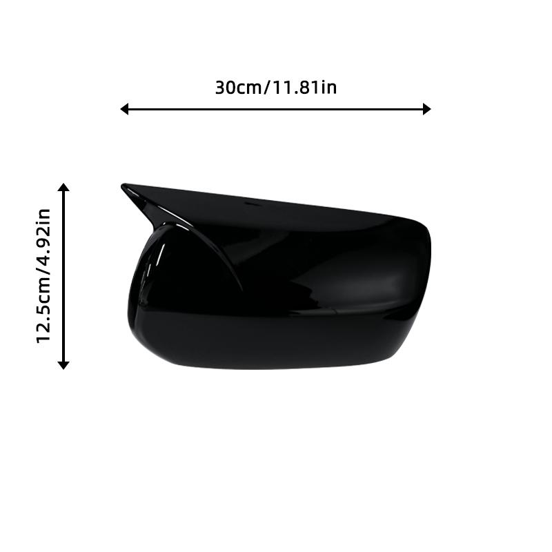 For Subaru Impreza WRX STI 2004 2005 2006 2007 2PCS Glossy Black Car Side Rearview Mirror Cover Caps Shell