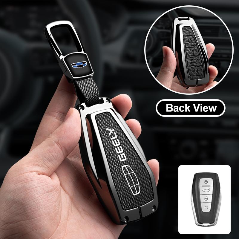 Чехол для брелока автомобиля для Geely Emgrand X7 Ex7 Okavango Coolray Atlas Monjaro Tugella Emgrand Gt S Proton X50 X70 X6 Gc Чехол-брелок