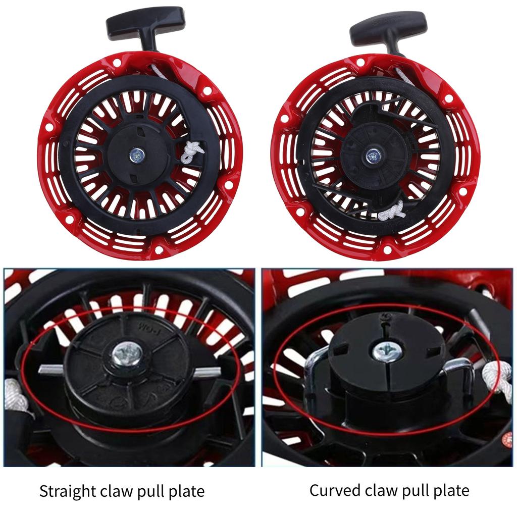 Часть двигателя газонокосилки, стартер для Honda GX340 GX390 GX610 11HP 13HP 18HP, детали двигателя генератора