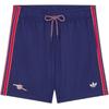Originals X Arsenal Коллаборация SS25 Terrace Icons Модные Удобные Повседневные Простые Универсальные Спортивные Шорты Мужские Шорты Синие JF0548
