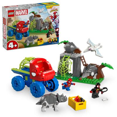 LEGO Marvel Spidey и его удивительные друзья Spidey и его удивительные друзья: Сегодняшний игрушечный блок Truck Rescue образовательный456Marvel Goods Фигурка 11199