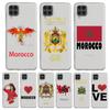 Прозрачный чехол для телефона Samsung Galaxy A51 с флагом Марокко A71 A21S A12 A11 A31 A52 A41 A32 A23 A33 A53 A73 A03S A13 5G