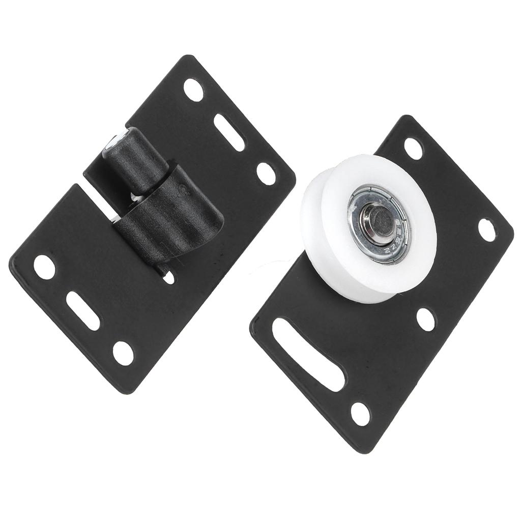 Комплект колес для раздвижных дверей, холоднокатаная стальная дверная фурнитура для шкафа, гардероба