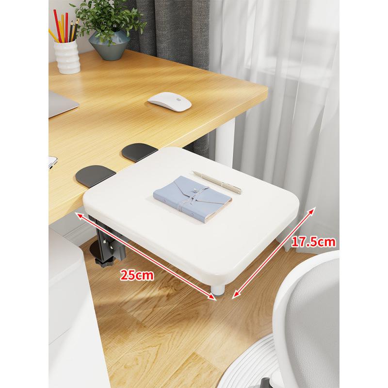 Складная настольная клавиатура с подставкой для рук: Удлиненный кронштейн для края стола для рабочей станции в общежитии