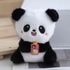 Colorful And Cute Panda Plush Keychain Soft And Huggable Stuffed Doll