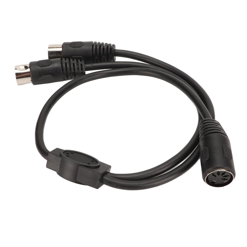 5Pin Din Female To 2 5Pin Din Male Cable 5 Cores Flexible DIN 5 Pin Y Splitter Adapter Sound Connecting Cable for