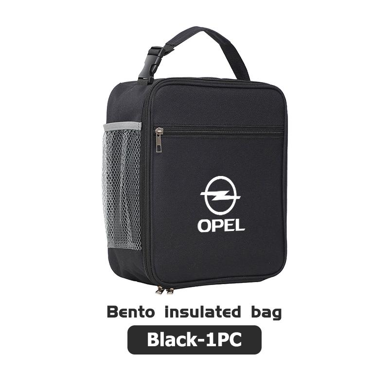 AAAYQ1 Insulated Lunch Bag Thermal Storage Bento Box Cooler Tote Bag For Opel Vectra Zafira Meriva Mokka Grandland Vivaro Antara