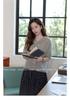 Silver Star Willow Catkins Mohair & Alpaca Ribbon Sweater Top for Women - Autumn/Winter Collection (30 Sticks)