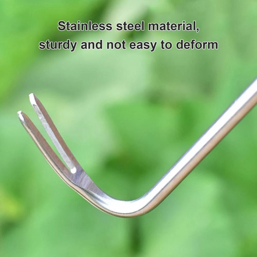 Садовые инструменты для прополки травы, садовый крючок для прополки, средство для удаления корней травы для двора, фермы, посадки, ручные инструменты