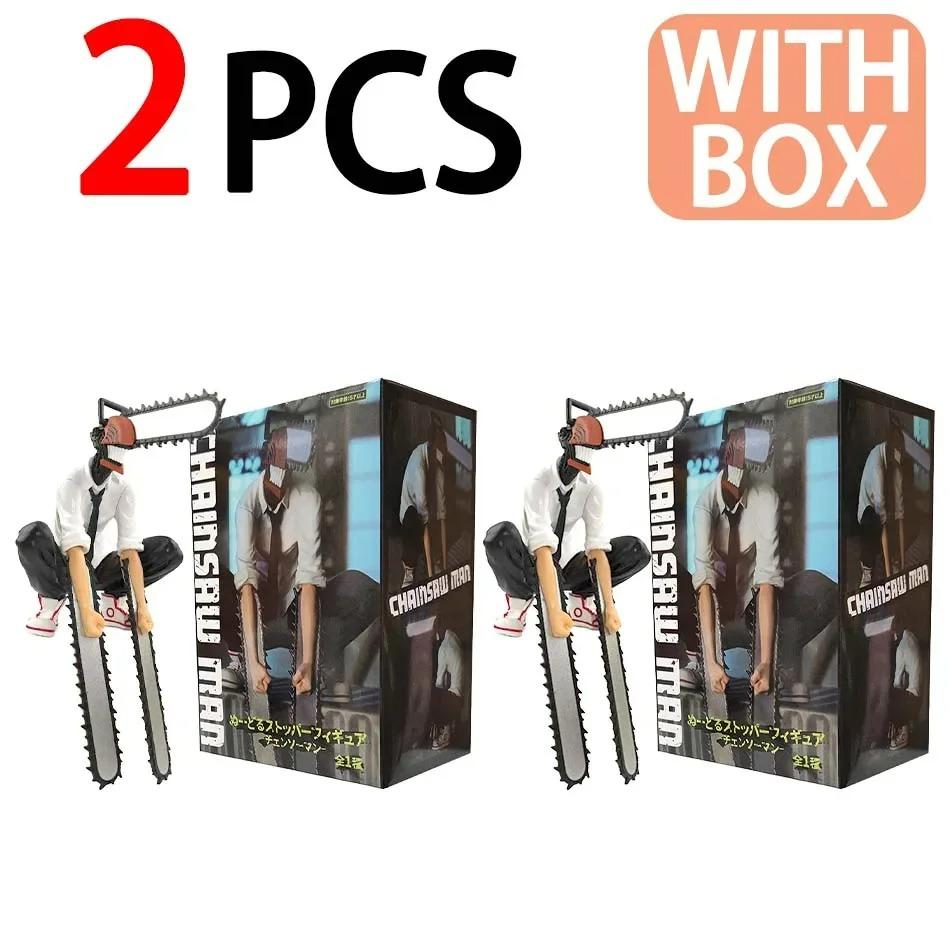 19 см Человек-бензопила Де́ндзи Аниме Фигурка Де́ндзи/Пауэр Фигурка Действия 1560 Фигурка Человека-бензопилы Де́ндзи Коллекционная Модель Кукла Игрушка для Взрослых