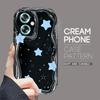 Cute Cartoon Pattern Cream Texture Casing Wavy Edge Soft Silicone Cover Phone Case for OPPO Reno Realme