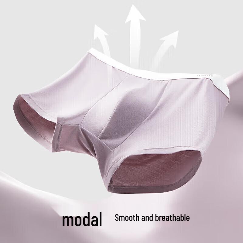Youkeshu Men's Modal Antibacterial Boxer Briefs