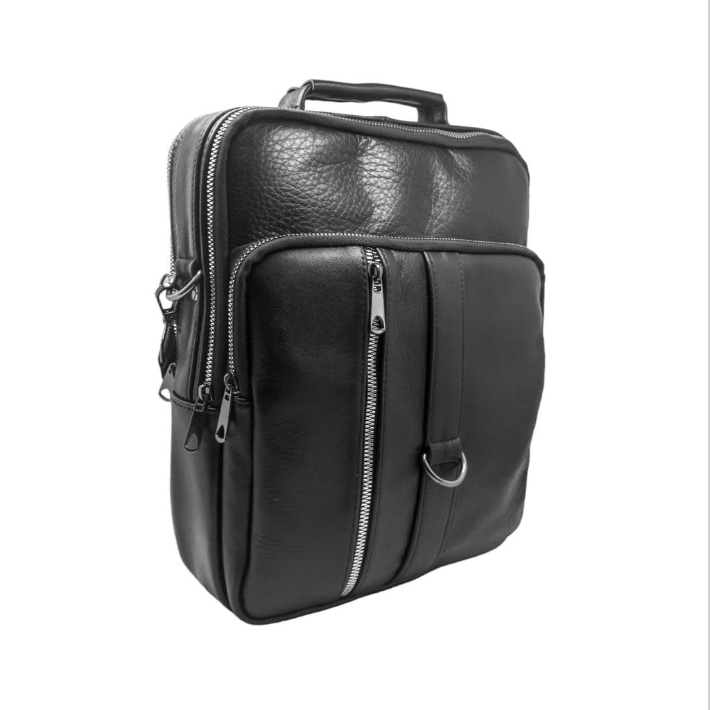 Lederax Крупногабаритная горизонтальная модель в стальном корпусе, мужская сумка из натуральной кожи на руку и на плечо, сумка с несколькими карманами LD504