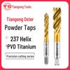 Tiangong Titanium-Plated Spiral Tap: Japanese Standard High-Speed Steel for Stainless Steel