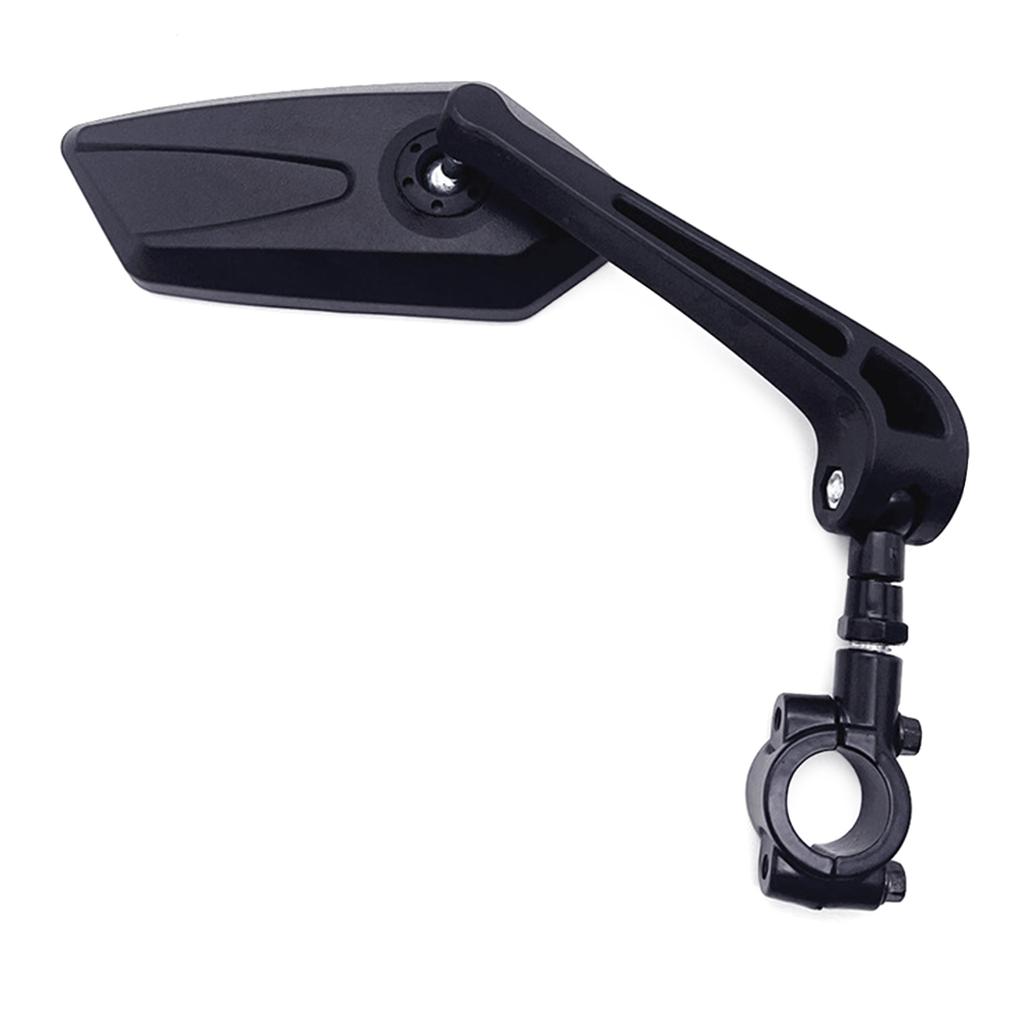 Винтажные мотоциклы, скутер, руль, выпуклое зеркало, черный, 22 мм, 7/8 дюйма, для ATV, скутера, велосипеда, универсальное выпуклое зеркало