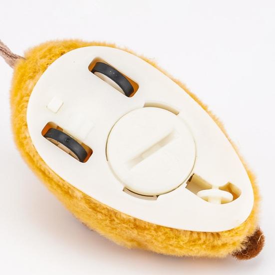 Interactive Mouse Moving Cat Toy Rechargeable Automatic Moving Plush Mice for Indoor Cats