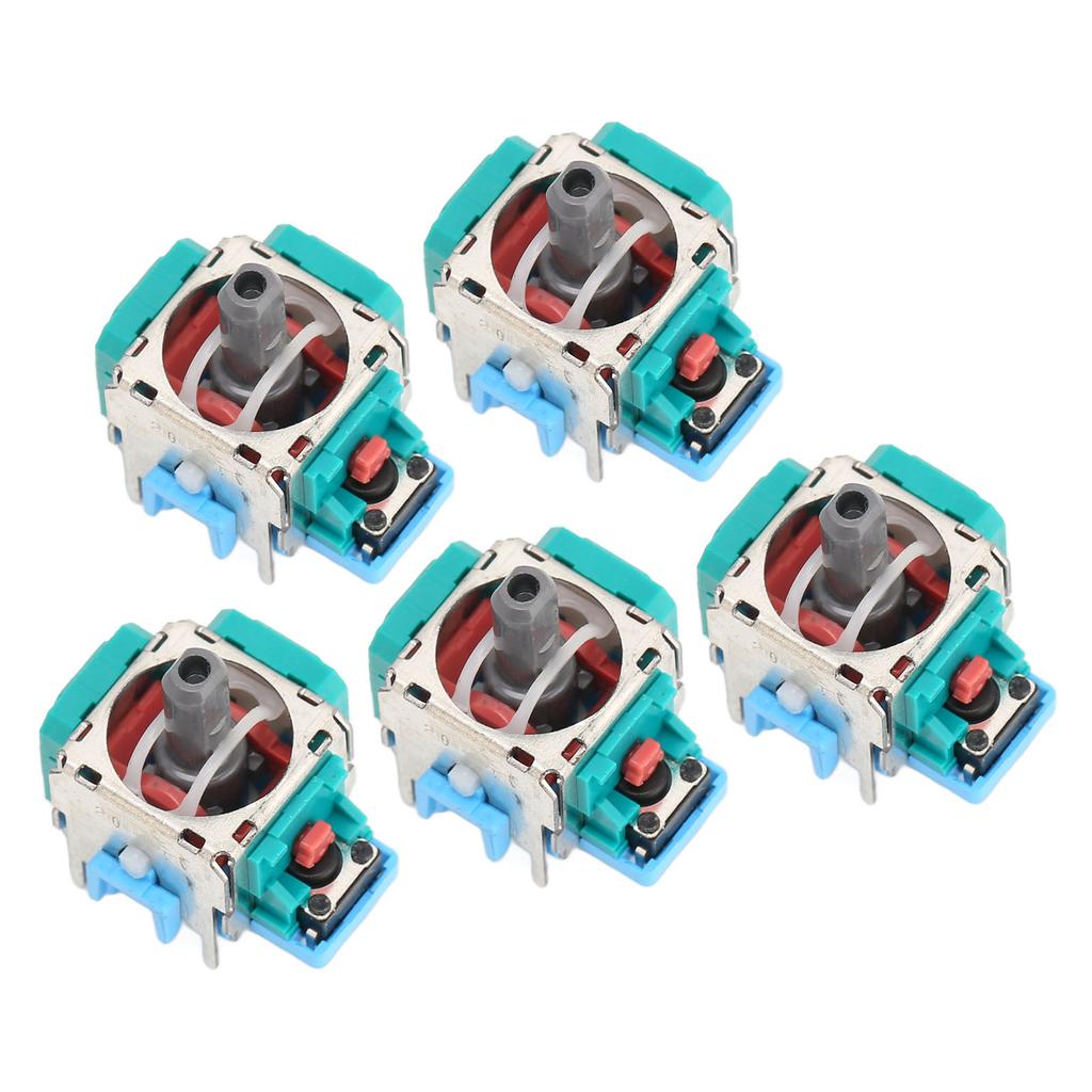 5pcs 3D Rocker Analog Joystick Sensor Module Professional Replacement Analog Stick Joystick Parts for PS5 Controllers