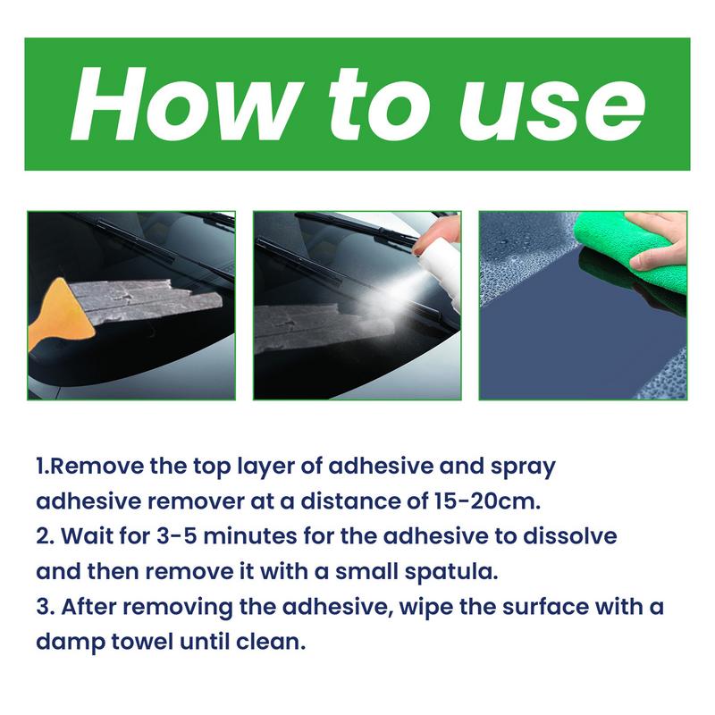 Cars Sticker Adhesive Remover Tool 100ml Glass Glue Removal Car Detailing Adhesive Tape Remover Car Wash Supplies