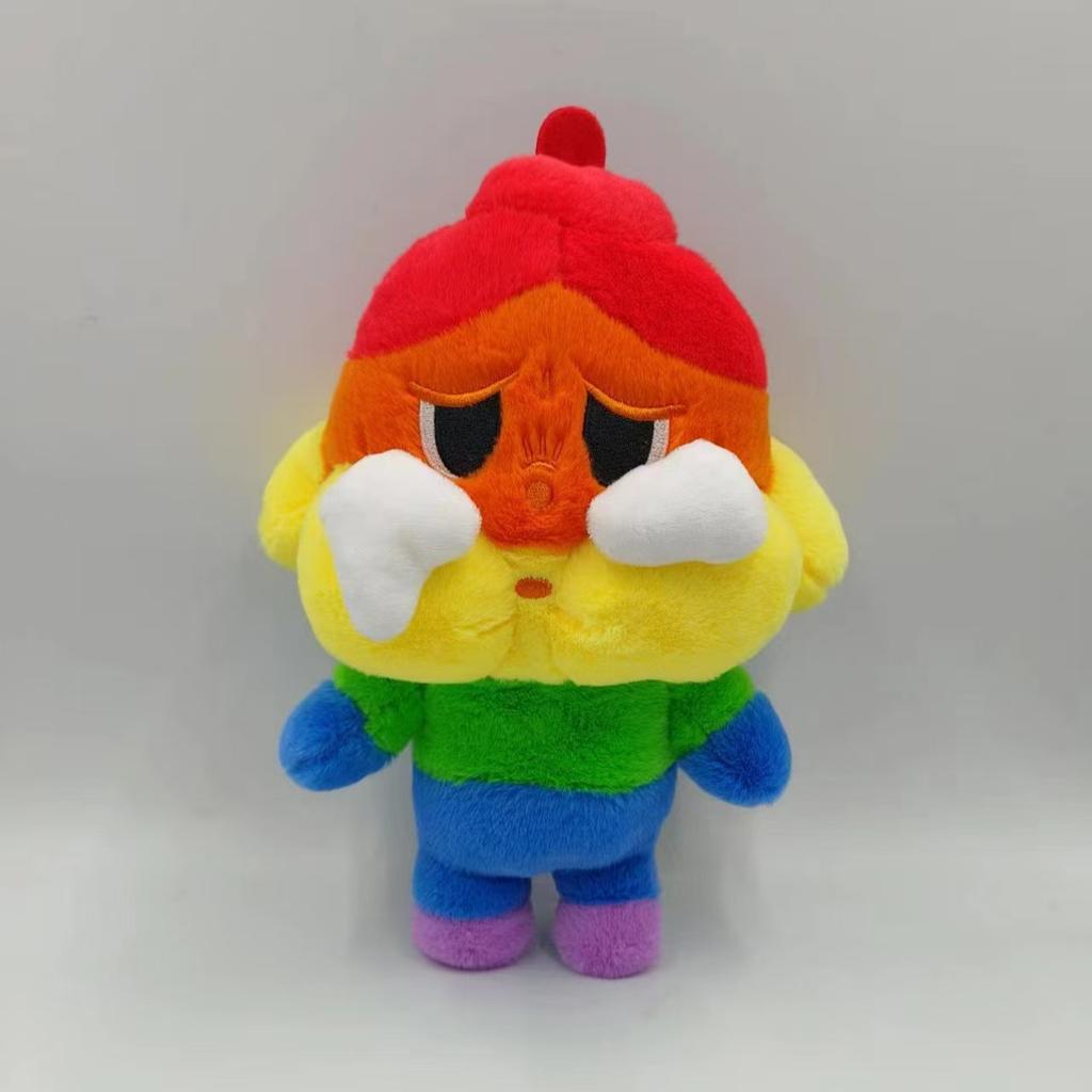 Thai Crybaby Rainbow Doll Flying Girl Police Crybaby Woolen Pendant Doll