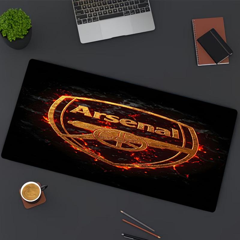 Arsenal F.C Print Mouse Pad, for Keyboard Pad Laptop PC Mat for Office Home Use, Desk Decor, Perfect Birthday Gift for Gamers