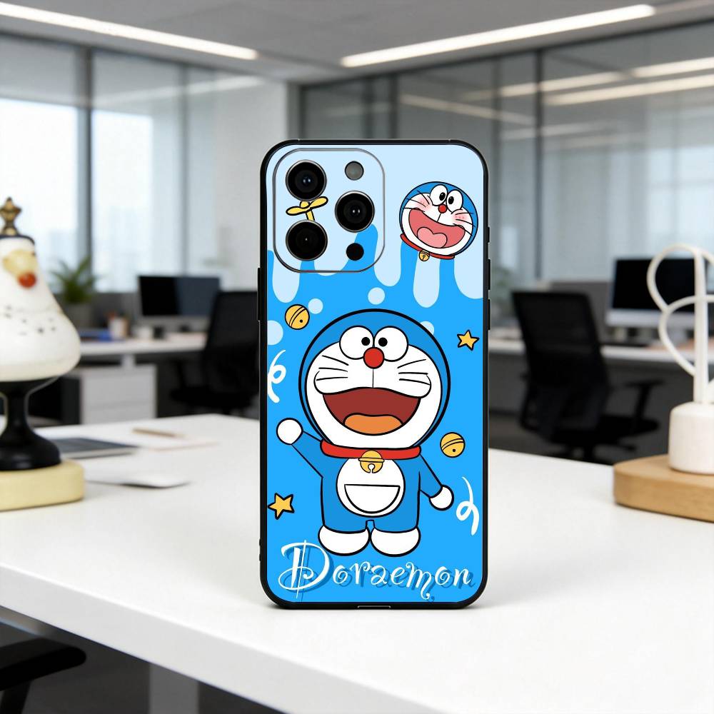 Умная милая D-Дораэмон-э Чехол для телефона Силиконовый Мягкий Для IPhone 17 16 15 14 13 12 11 X XR Plus Pro Max Plus