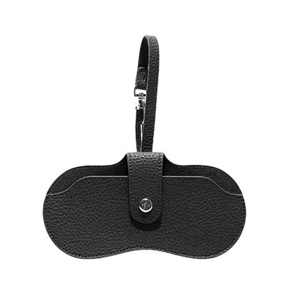 Portable Pu Leather Glasses Bag Cat Sunglasses Pouch Fashion Hanging Glasses Storage Bag Female